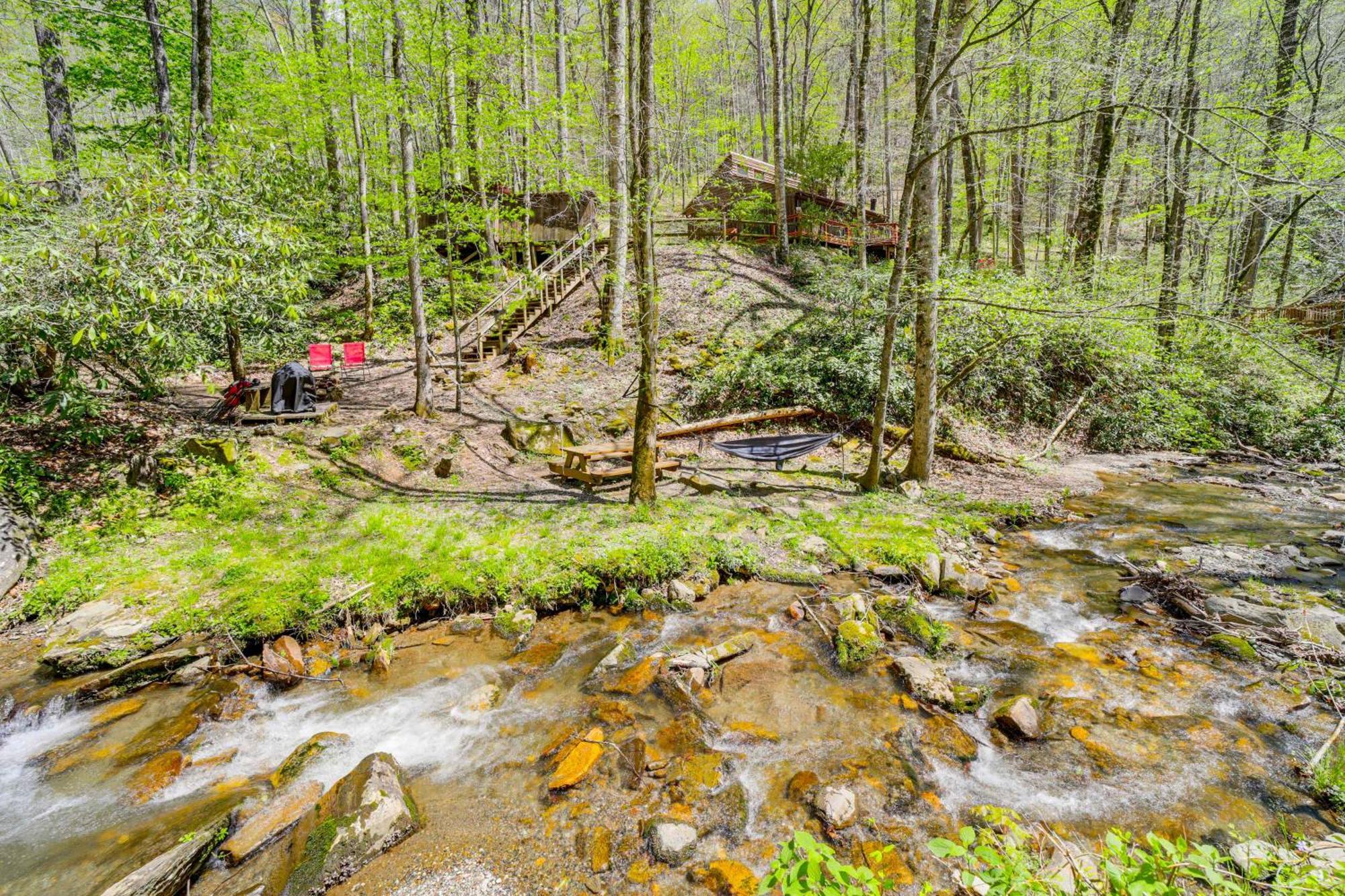 Creekside Whittier Cabin With Fire Pit Near Hiking! Экстерьер фото